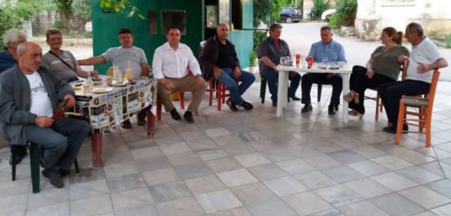 Περιοδεία Δ. Κωνσταντόπουλου στο Νοσοκομείο Αγρινίου και σε τοπικές ενότητες της Δ.Ε. Αρακύνθου