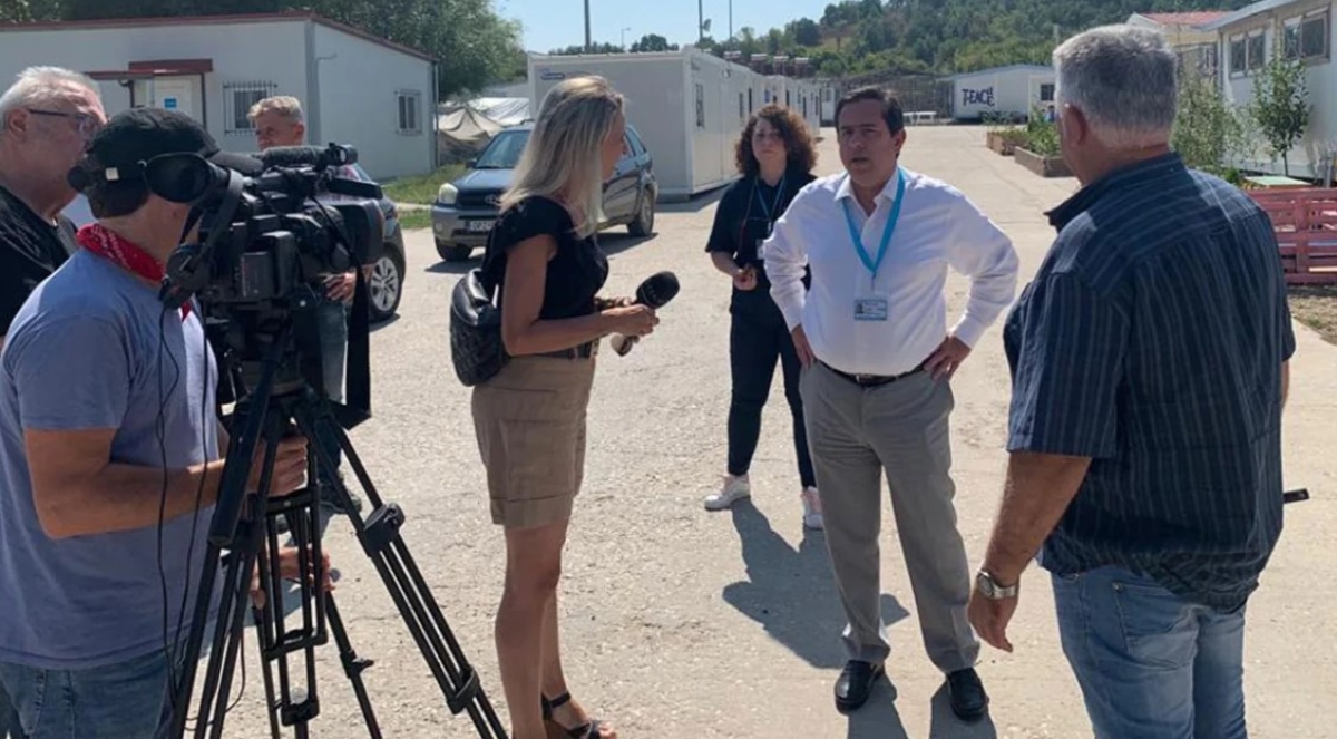 Μηταράκης από τον Έβρο: «Οι Τούρκοι έσπρωξαν δια της βίας τους μετανάστες προς το ελληνικό έδαφος»