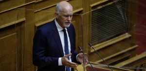 Το βιτριολικό σκίτσο του Χαντζόπουλου της «Καθημερινής» για την υποψηφιότητα Παπανδρέου