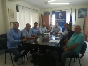 Συνάντηση συνεργασίας με τον Εμποροβιομηχανικό Σύλλογο Ι.Π. Μεσολογγίου και με καινοτόμες νεοφυείς επιχειρήσεις της Αιτωλοακαρνανίας