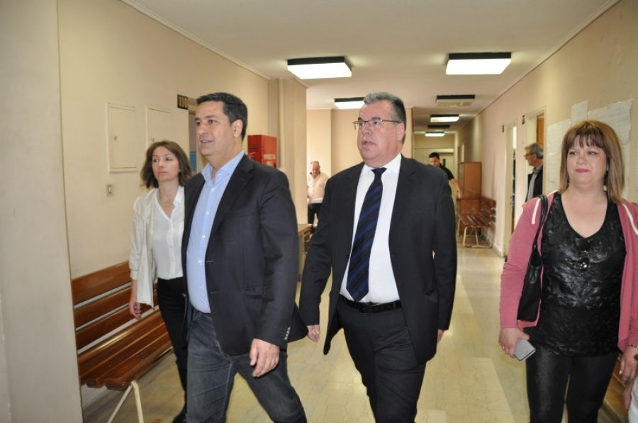 Δημόσιες υπηρεσίες επισκέφθηκε  σήμερα  ο Γιώργος Παπαναστασίου επικεφαλής του Συνδυασμού «Αγρίνιο Νέα Αρχή Τόπος να Ζεις».