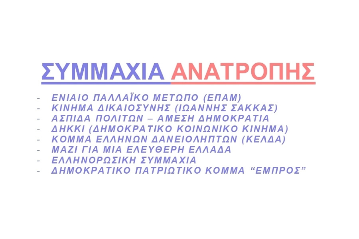 ΣΥΜΜΑΧΙΑ ΑΝΑΤΡΟΠΗΣ: &quot;Υπάρχει εισαγγελέας;&quot;