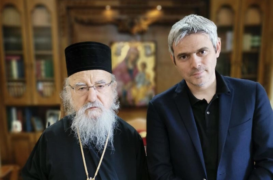 Συνάντηση με τον Μητροπολίτη Αιτωλίας και Ακαρνανίας είχε ο Κώστας Καραγκούνης