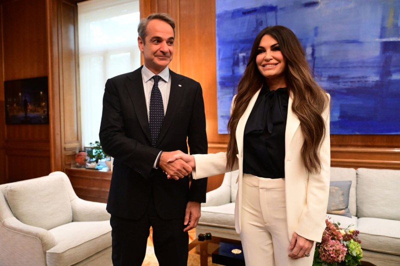 Φανταστική χαρακτήρισε η Κίμπερλι Γκιλφόιλ τη συνάντησή της με τον Κυριάκο Μητσοτάκη – «Ζωτικός εταίρος η Ελλάδα»