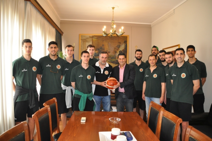 Με τον Α.Ο. Αγρινίου συναντήθηκε σήμερα ο Γιώργος Παπαναστασίου