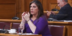 Παραπέμπεται η Ζωή Κωνσταντοπούλου για αντικοινοβουλευτική συμπεριφορά