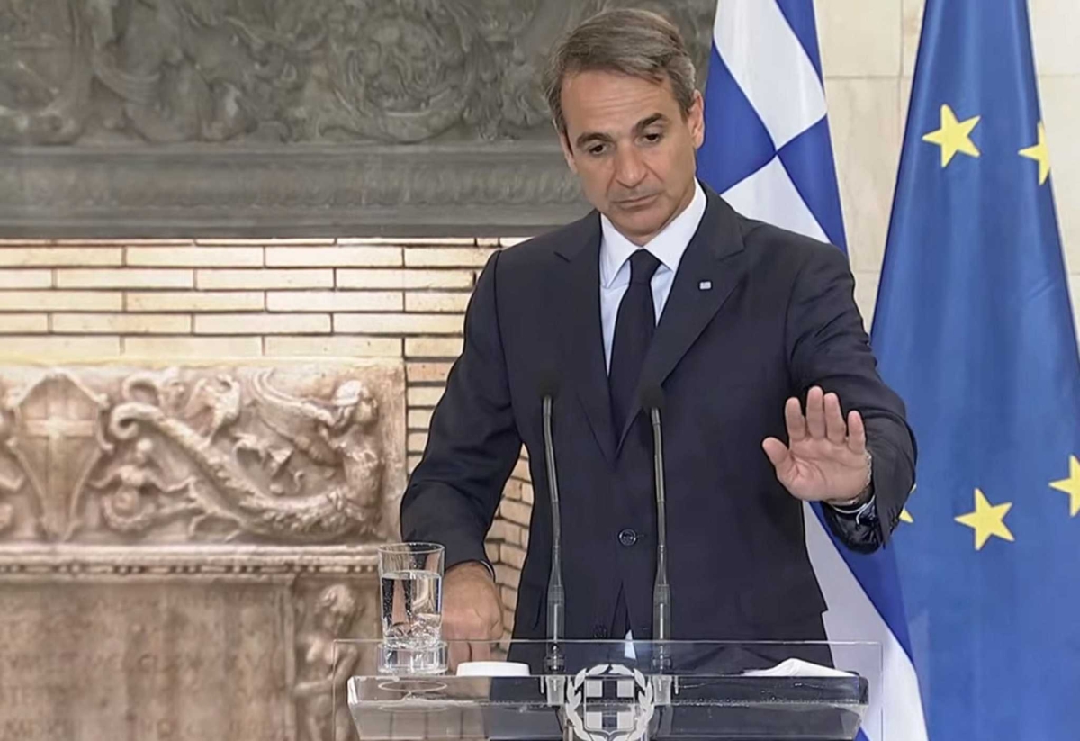 Σκληρή απάντηση Μητσοτάκη σε ερώτηση ξένης δημοσιογράφου
