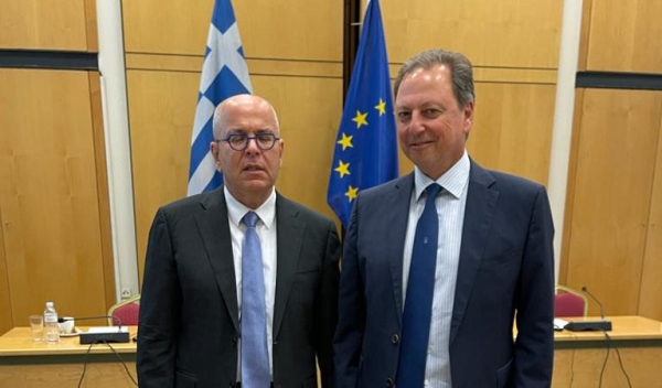 Ο Σπήλιος Λιβανός στην αποχαιρετιστήρια συνεδρίαση της Κοινοβουλευτικής Ομάδα Φιλίας Ελλάδας – Ισραήλ για τον απερχόμενο Ισραηλινό Πρέσβυ Yossi Amrani
