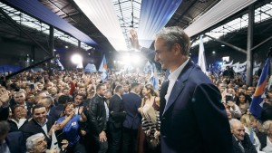 Μητσοτάκης στην εκδήλωση για τα 52 χρόνια της ΝΔ: «Η χώρα δεν θα γυρίσει πίσω στην πλάνη κάποιων λαϊκιστών»
