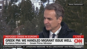 Μητσοτάκης στο CNN για μεταναστευτικό: Πρέπει να χτίσουμε φράχτες αλλά να ανοίξουμε και πόρτες