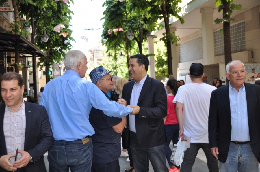 Συνέχισε τις επαφές του με Αγρινιώτες o Γιώργος Παπαναστασίου