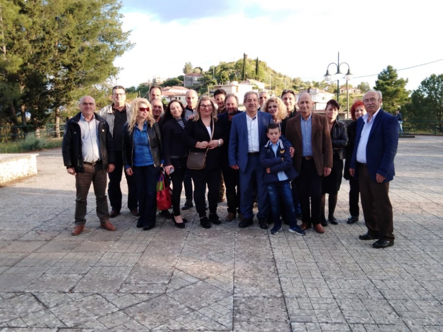 Περιοδεία Σταύρου Κaμμένου σε Νεάπολη, Τριαντέικα και Σπολάιτα
