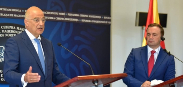 Δένδιας από Σκόπια: «Οι καλοί λογαριασμοί κάνουν τους καλούς φίλους»