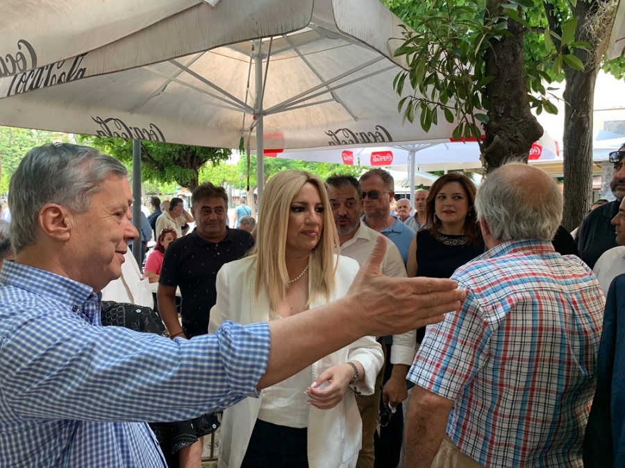 Στο Μεσολόγγι με φορείς ο Βασίλης Αντωνόπουλος  – συνάντηση με τη Φώφη  Γεννηματά