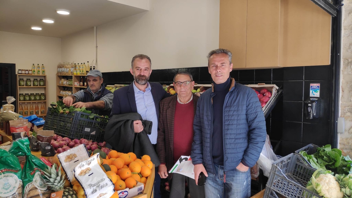 Περιοδεία στην Ναύπακτο έκανε ο υποψήφιος Βουλευτής Αιτωλοακαρνανίας του ΣΥΡΙΖΑ – ΠΣ Γρηγόρης Θεοδωράκης