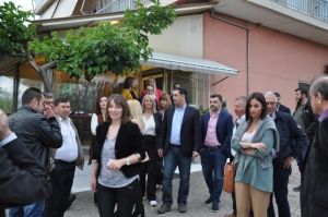 Σε Τριαντέικα , Ελαιόφυτο, Μεγάλη Χώρα και Λεπενού ο Γιώργος Παπαναστασίου:  «Το ενδιαφέρον για την ανάπτυξη του τόπου μας είναι καθημερινό και πάνω απ’ όλα έμπρακτο».