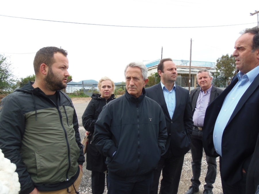 Περιοδεία Κ. Σπηλιόπουλου στην Παραχελωίτιδα: «Αφημένα στην τύχη τους τα αρδευτικά έργα και τα αντλιοστάσια στην Αιτωλοακαρνανία»