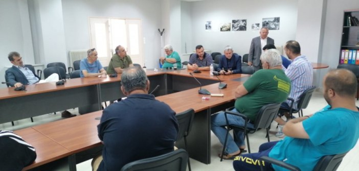 Αιτωλοακαρνανία: Επίσκεψη Κ. Καραγκούνη στις πληγείσες περιοχές από την πρόσφατη χαλαζόπτωση