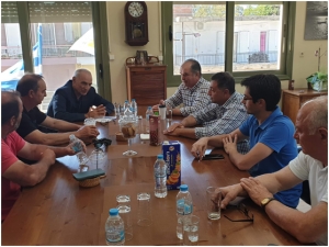 Στην Ένωση Συνεταιρισμών Μεσολογγίου ο Βαρεμένος