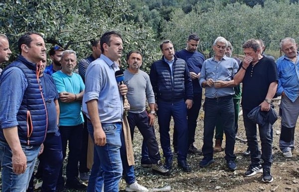 Θανάσης Παπαθανάσης: Άμεση η ανταπόκριση της πολιτείας – Δίπλα στους πληγέντες παραγωγούς της Αιτωλοακαρνανίας