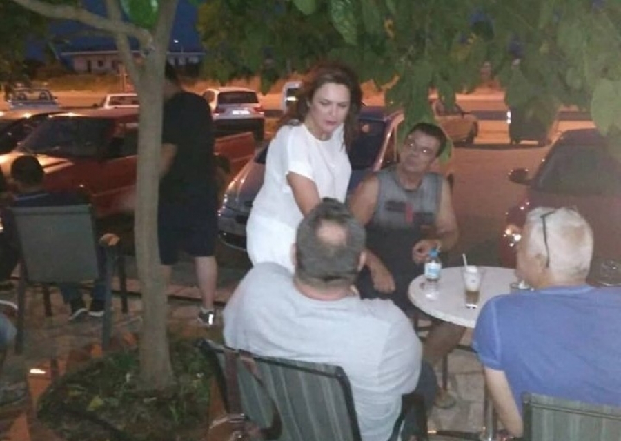 Η Κατερίνα Κιτσάκη σε κάθε σημείο της Αιτωλοακαρνανίας – Περιοδεία σε Στράτο και Λεπενού