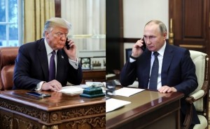 Τηλεφωνική επικοινωνία Ν.Τραμπ και Β.Πούτιν λίγο πριν την συνάντηση του Αμερικανού προέδρου με τον Β.Ζελένσκι