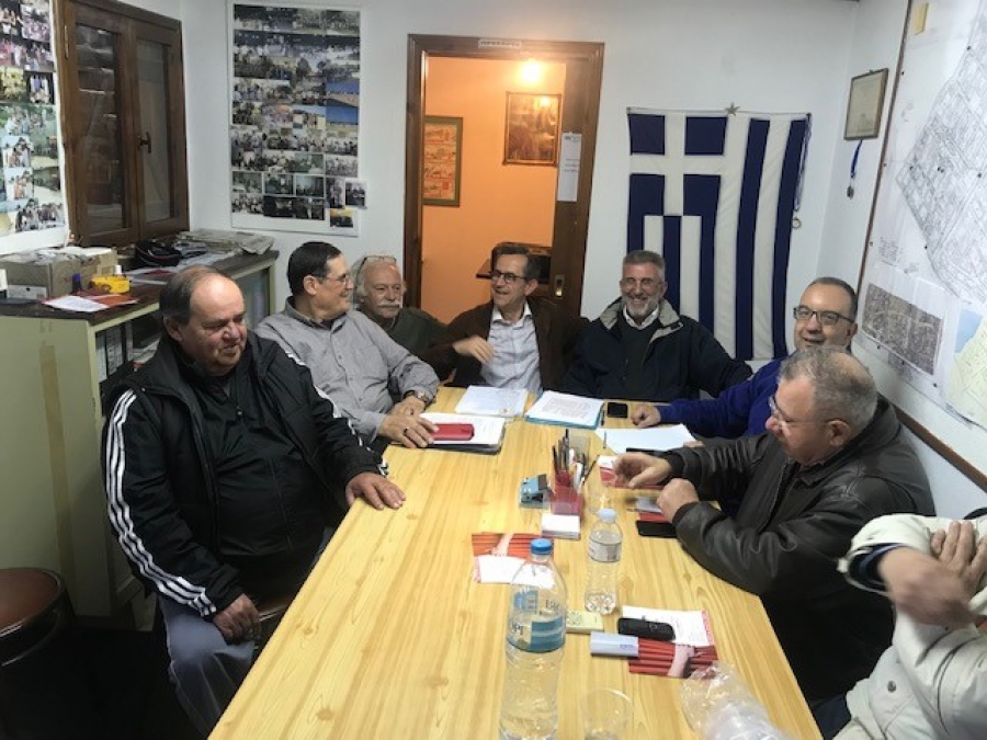 Επικοδομιτική η συνάντηση του Νίκου Νικολόπουλου στον Καστελόκαμπο για το τρένο και όλα τα προβλήματα της περιοχής