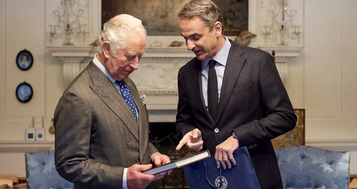 Συνάντηση Μητσοτάκη με Κάρολο στο Dumfries House – Ανάλογες παρεμβάσεις στο Τατόι