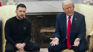 Β.Ζελένσκι μετά την συνομιλία του με Ν.Τραμπ: «Μόνο ο Αμερικανός πρόεδρος μπορεί να φέρει ειρήνευση»