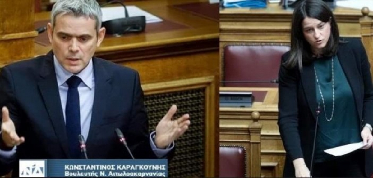 Επικοινωνία του Κ.Καραγκούνη με την υπουργό Παιδείας για τις προϋποθέσεις εισαγωγής σε ΑΕΙ μαθητών που έχουν χάσει και τους δύο γονείς τους