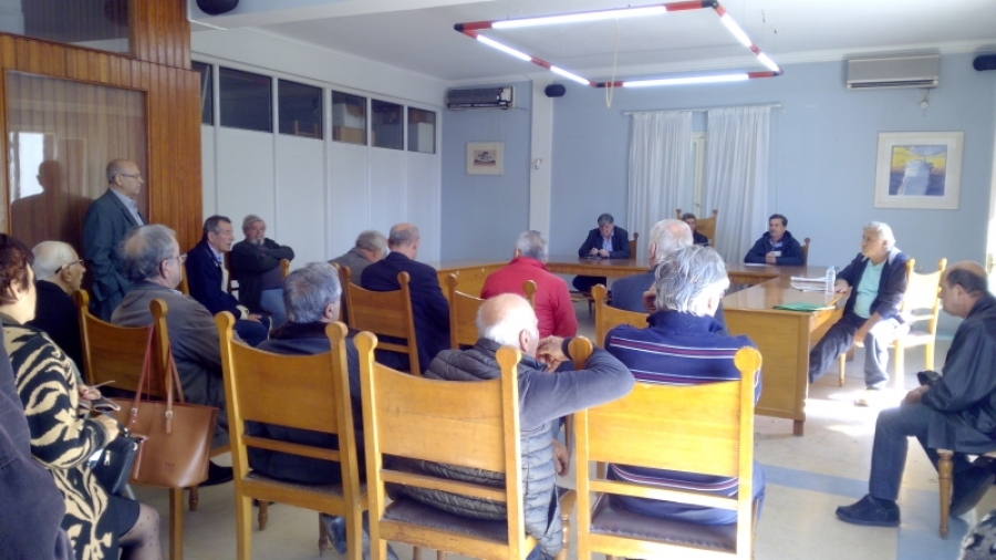 Εκδήλωση με θέμα την ύδρευση πραγματοποιήθηκε στο Αιτωλικό με πρωτοβουλία της Λαϊκής &quot;Συσπείρωσης&quot;