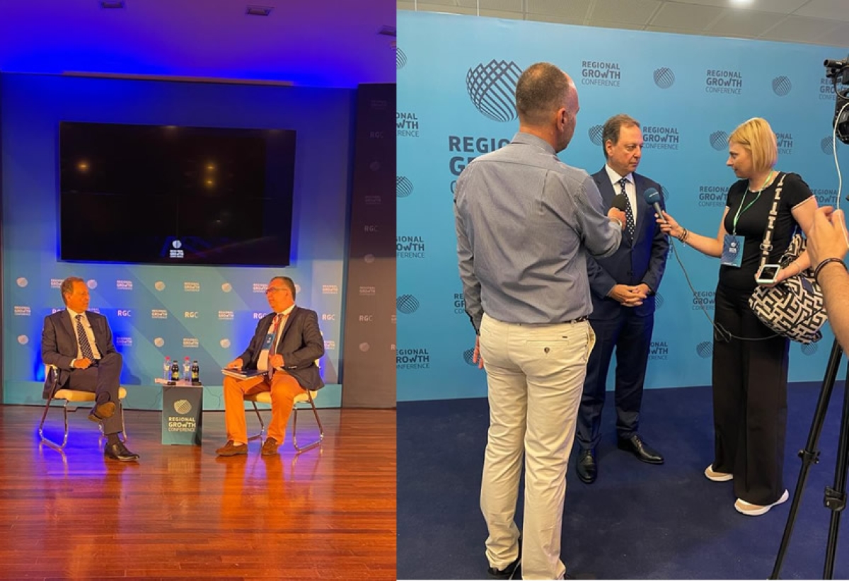 Ο Σπήλιος Λιβανός στο 10ο Regional Growth Conference