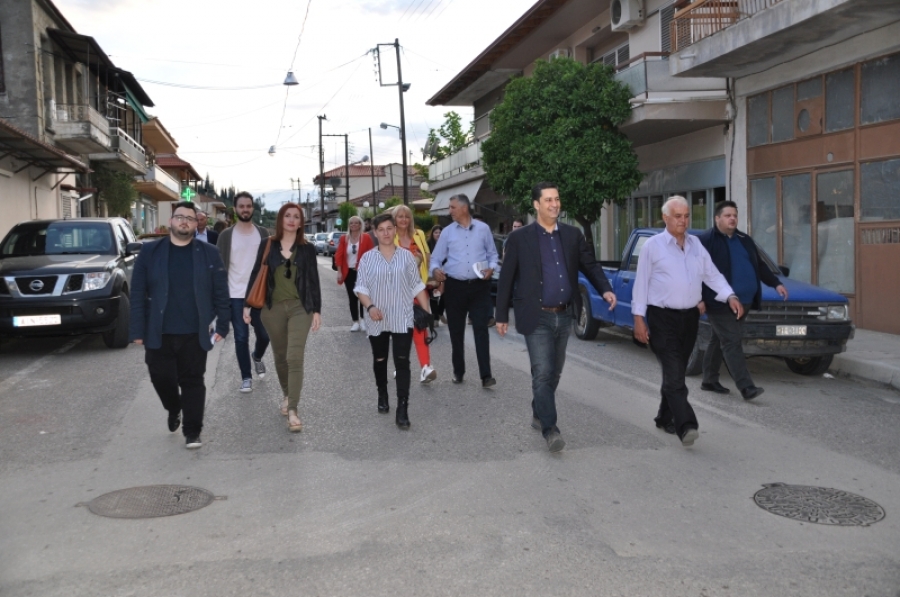 Με τους κατοίκους σε Κεράσοβο, Ζευγαράκι και Ματαράγκα  συναντήθηκε ο Γιώργος Παπαναστασίου