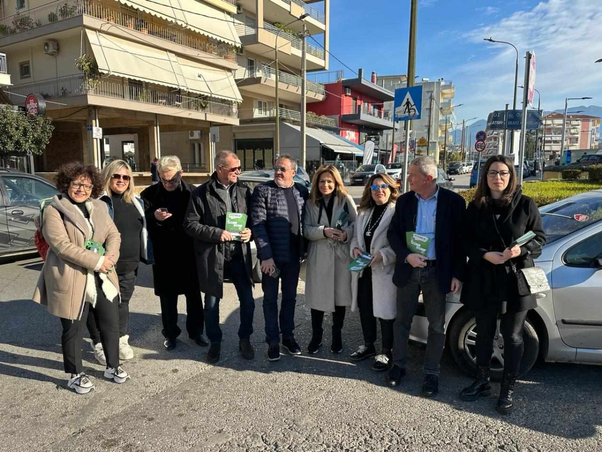 Χριστίνα Σταρακά: Σε καμπάνια του ΠΑΣΟΚ για την ακρίβεια στο Αγρίνιο (ΦΩΤΟ)