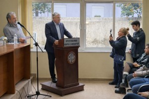 Mεσολόγγι: Ο Δημήτρης Νατσιός στο πλευρό των επαγγελματιών αλιέων του Συλλόγου «Αχελώος»