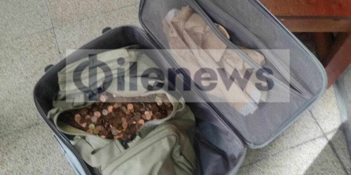 Απίστευτο περιστατικό στη Λεμεσό: Πήγε να πληρώσει πρόστιμο 500 ευρώ με… 15.500 κέρματα -Η βαλίτσα ζύγιζε 50 κιλά