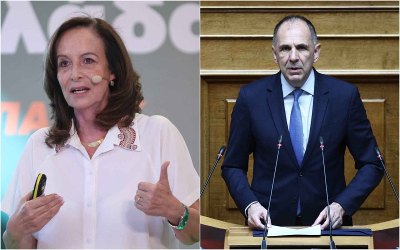 Συνάντηση διαπλοκής: Οι πρωταγωνιστές της Γ.Γεραπετρίτης, Α.Διαμαντοπούλου και Μ.Χριστοδουλάκης την διαψεύδουν