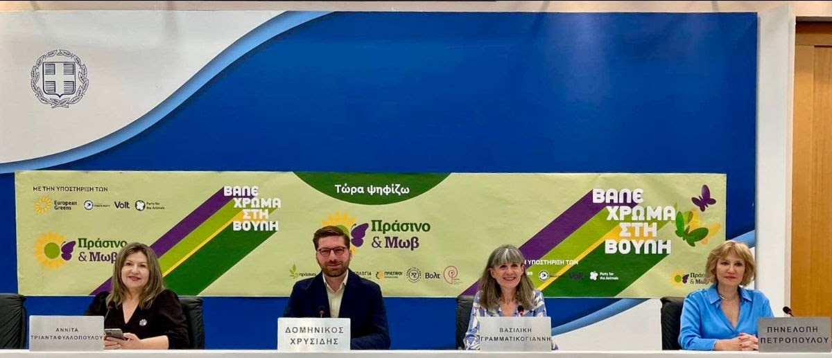 Η Διακαναλική Συνέντευξη του Πράσινο και Μωβ