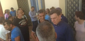 Στο πλευρό του Σωματείου Εργαζομένων ΝΗΡΕΑ ο Θάνος Μωραΐτης