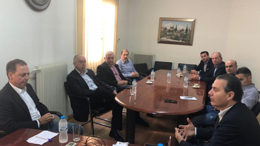 Ο Σπήλιος Λιβανός με Αγροτική Ένωση Αγρινίου