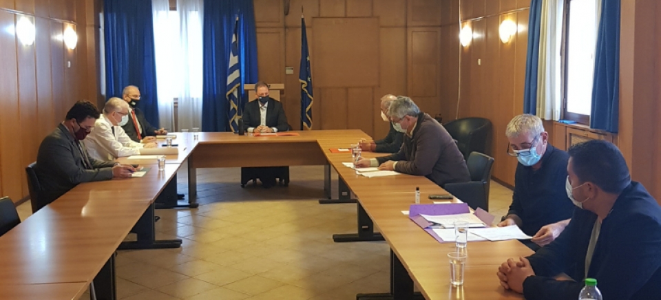 Συνάντηση ΥΠΑΑΤ Σπήλιου Λιβανού με Ομοσπονδία Αγροτικών Συλλόγων Καρδίτσας