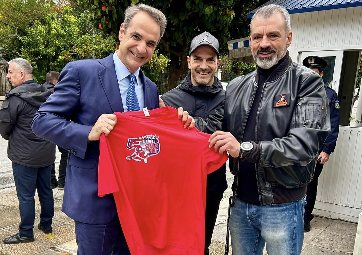 Στηρίζει και ο Μητσοτάκης το Agrinio Santa Run!