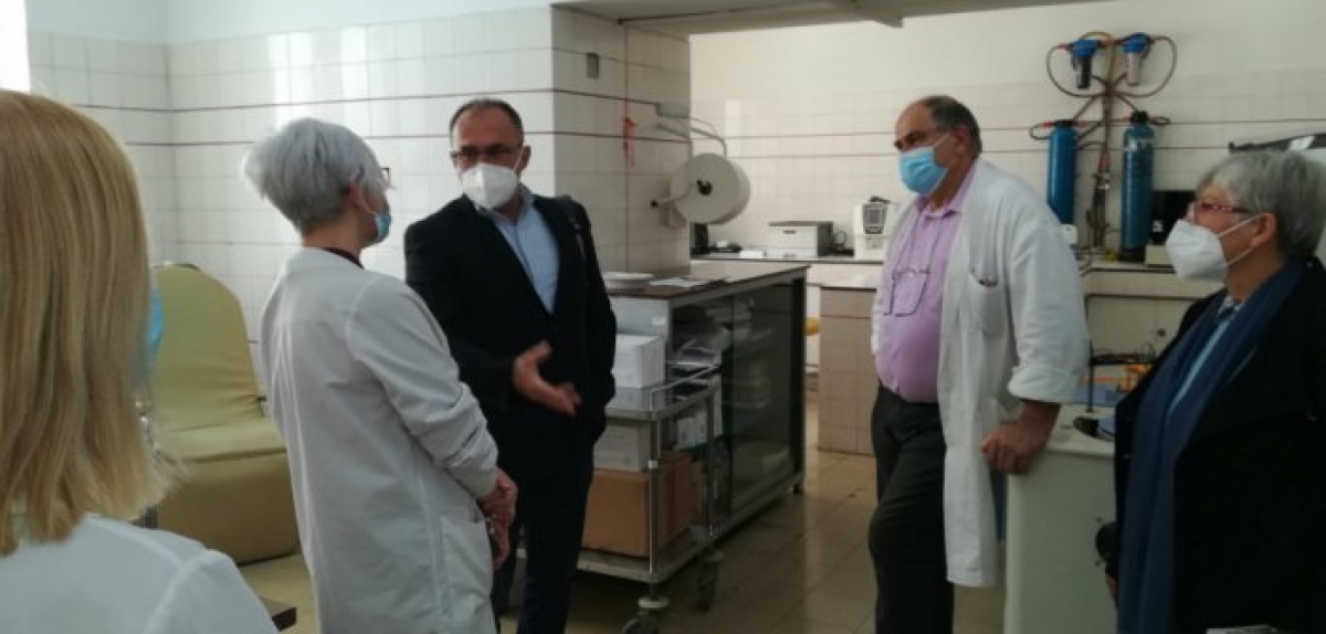 Νίκος Παπαναστάσης: Επίσκεψη στα Κ.Υ. Αμφιλοχίας και Αστακού
