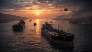 Βίντεο: Τάνκερ στη μέση των Στενών του Ορμούζ περιμένουν άδεια από τις ιρανικές αρχές για να περάσουν