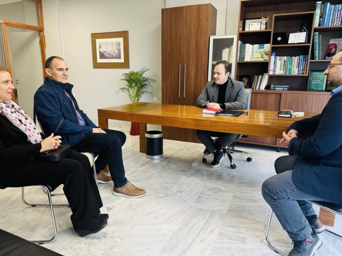 Συνάντηση του Μίλτου Ζαμπάρα με την Ένωση Λογιστών Φοροτεχνικών Επαγγελματιών Αιτωλοακαρνανίας