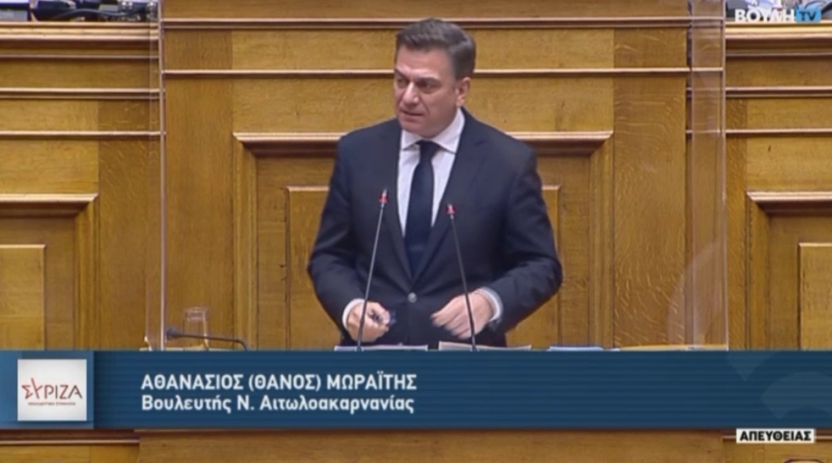 Θάνος Μωραΐτης: «Να σταματήσει τώρα το ξήλωμα της Παιδείας στο Νομό Αιτωλοακαρνανίας»