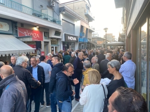 Εγκαίνια του εκλογικού κέντρου ΣΥΡΙΖΑ -Π.Σ στην Ι.Π. Μεσολογγίου