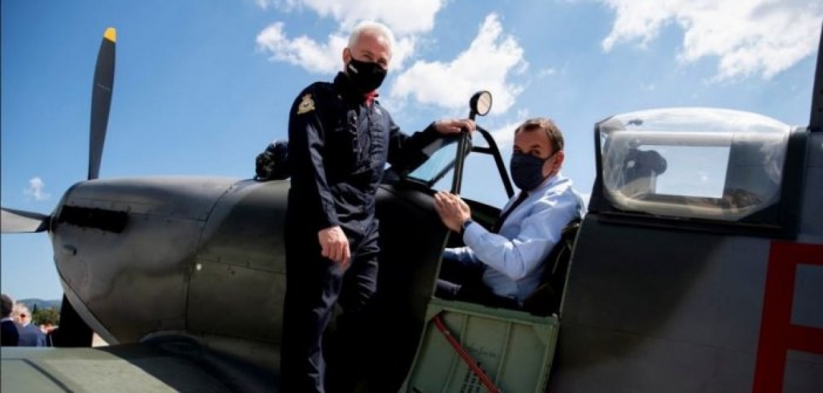Παναγιωτόπουλος: Σύντομα το ελληνικό Spitfire θα ξαναπετάξει στους ελληνικούς ουρανούς