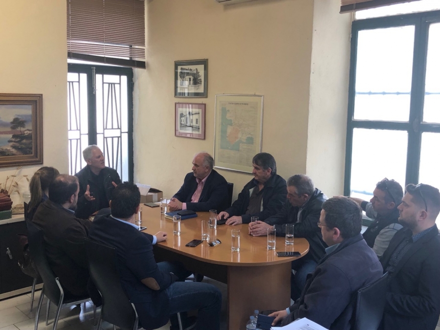 Επίσκεψη του Υποψηφίου Δημάρχου κ. Κώστα Λύρου στην ΔΕΥΑ Μεσολογγίου