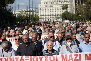 Πορεία συνταξιούχων – «Απαιτούμε ουσιαστικές αυξήσεις»